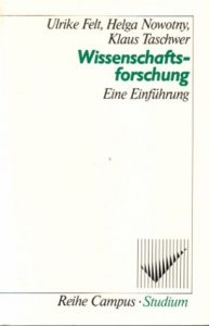 Wissenschaftsforschung: Eine Einführung (1995, Campus Verlag)